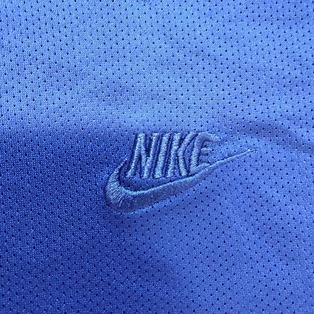 Vintage Nike Training Track Top Mens Large Blue Striped Long Sleeve Y2K Vented